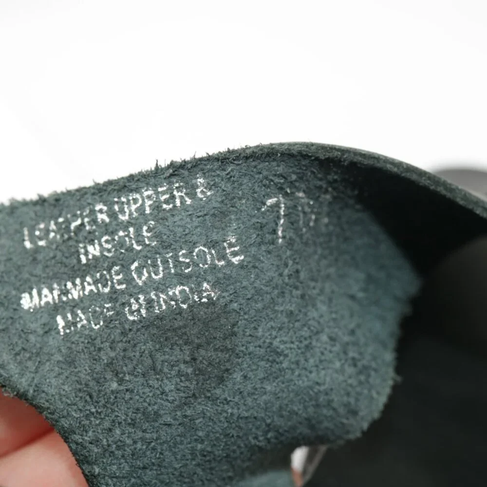 Matisse Womens Arielle Sandal Size 7 Black Leather Slingback Gladiator‎ Lug Sole